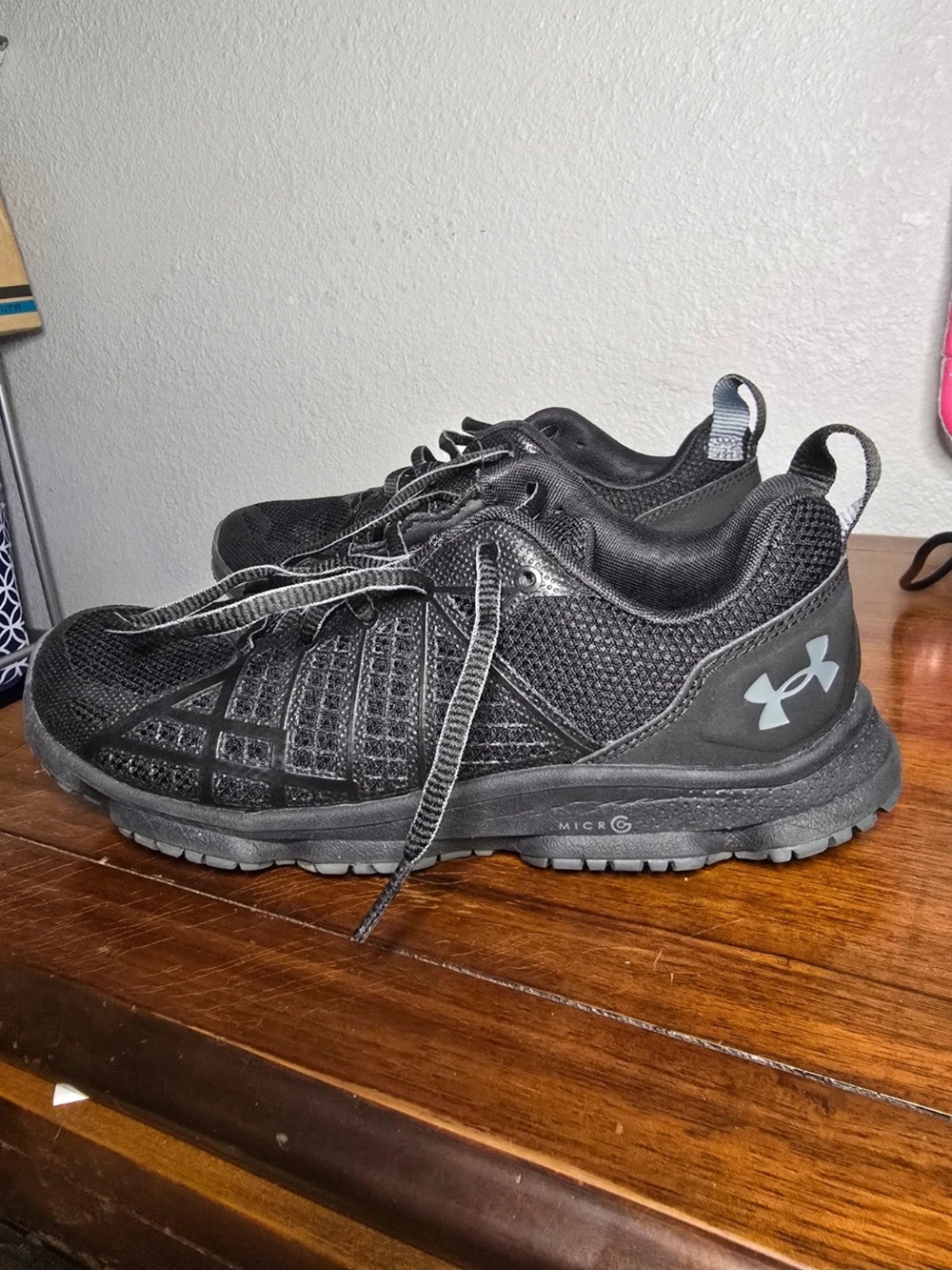 Under Armour Black Men's Athletic Training Shoes